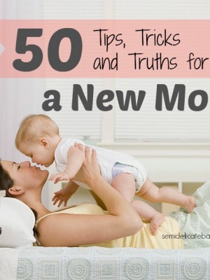50 tips for a new mom