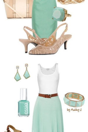 Hint of Mint Outfits