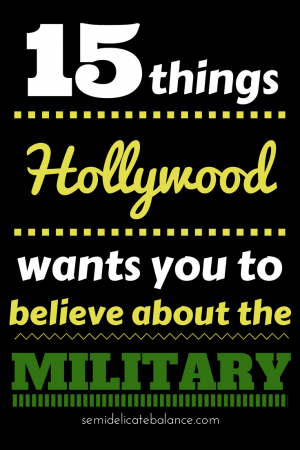 15 Things Hollywood Military