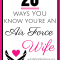 an air force wife