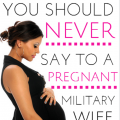 pregnant military spouse