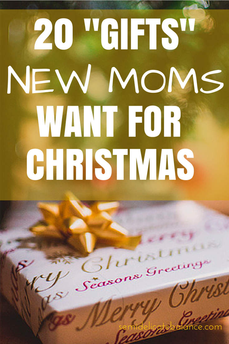 holiday gifts for new moms