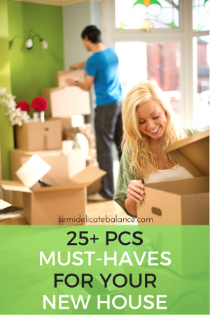 25+ PCS MUST HAVES for your new house