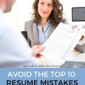 Top 10 Resume Mistakes that Military Spouses Make