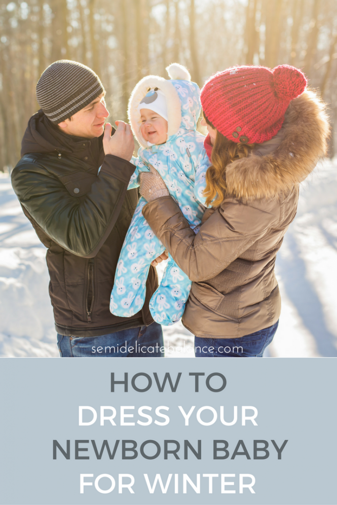 How to Dress Your Newborn Baby For Winter