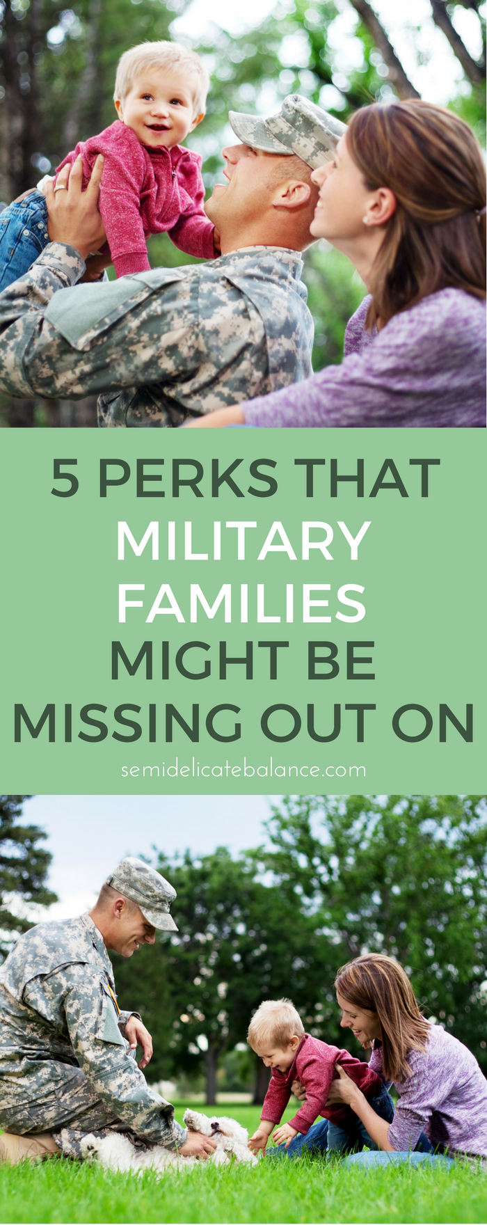 5 Military Perks THAT MILITARY FAMILIES Might Be Missing Out On