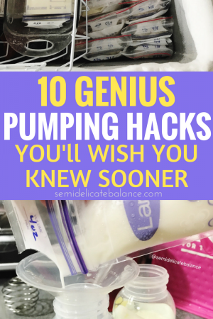 #parenting #breastfeeding #pumping Genius Pumping Hacks You'd Wish You Knew Sooner, FOr Breastfeeding or exclusively pumping moms, some tips to get the most out of that liquid gold